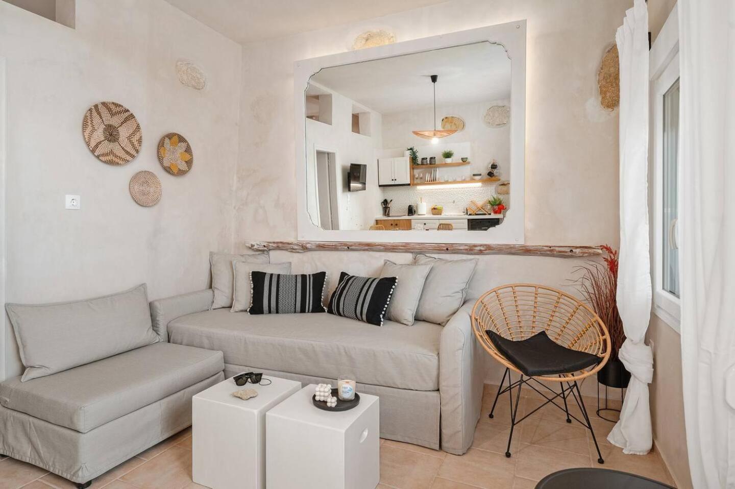 Casa Grotta With Sea & Cave View Hotel Матала Екстериор снимка